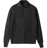 Men's Classic Knit Lapel Pullover Sweater - Stylish & Comfort